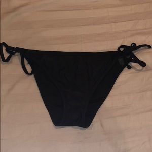 Black Tie Bikini Bottoms